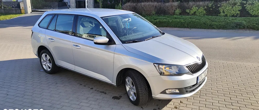 samochody osobowe Skoda Fabia cena 38500 przebieg: 164000, rok produkcji 2018 z Terespol
